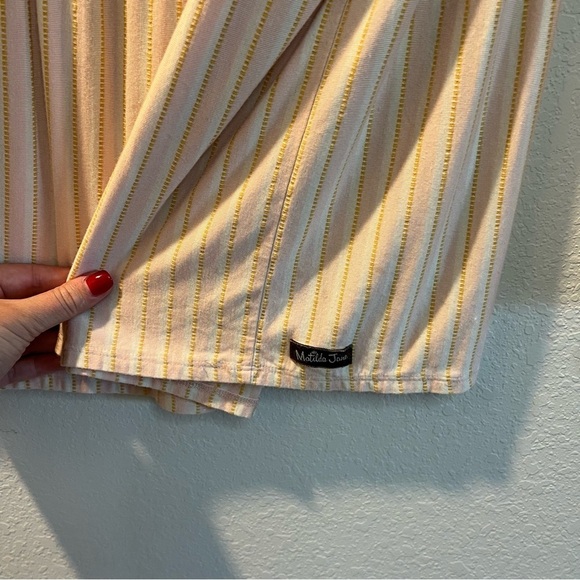 Women’s Matilda Jane light pink striped long sleeve babydoll blouse size XXL - Picture 5 of 5